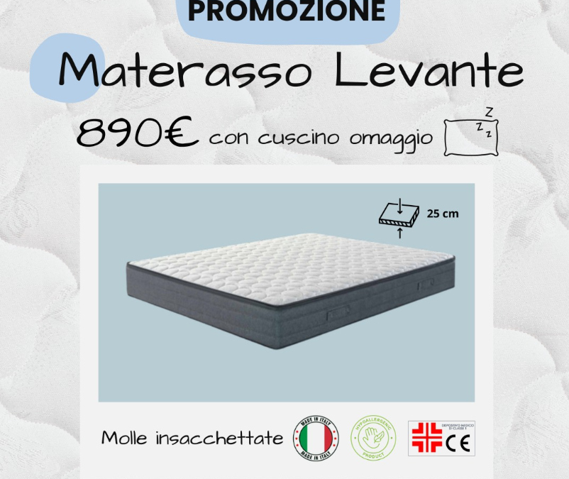 Promozione materasso Levante